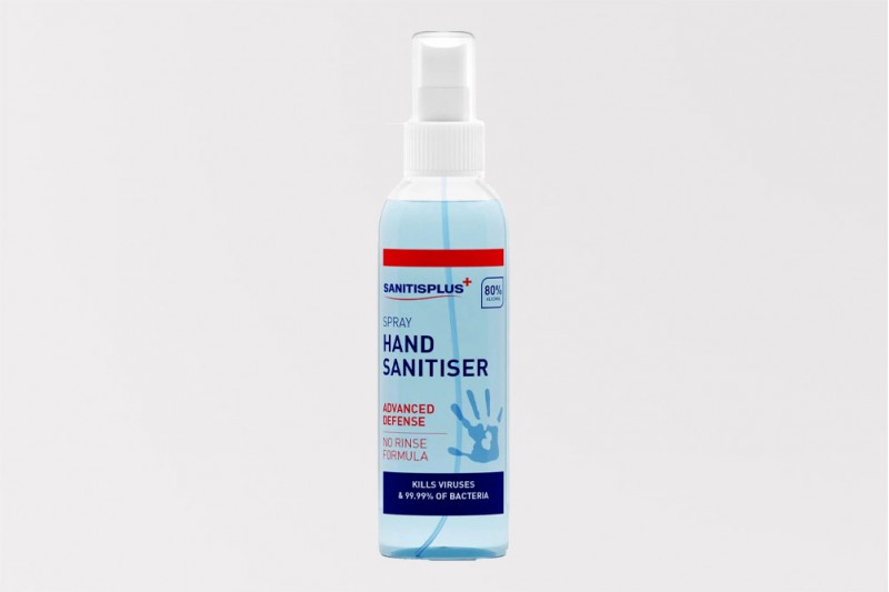 Sanitisplus 24 x 100ml Sanitiser Spray Display