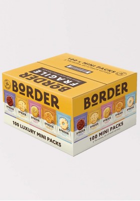 Border 5 Variety Luxury Mini Pack Biscuits 100x2