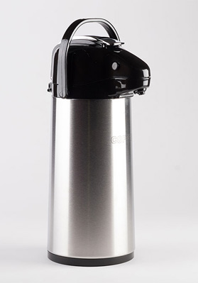 1.9 Litre Vacuum Lever Stainless Flask Coffee